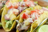 Sizzling Caribbean Steak Tacos