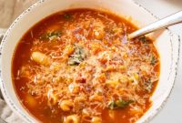 Hearty Italian Pasta and Bean Soup