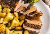 Rustic Italian Cast Iron Pork Tenderloin