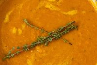 Velvety Roasted Carrot Ginger Soup