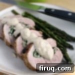 Apple-Fennel Stuffed Pork with a Rich Irish Whiskey Sauce 2 img 10484 8