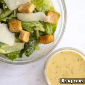Time-Honored Caesar Dressing 4 Traditional Caesar Dressing with Salad