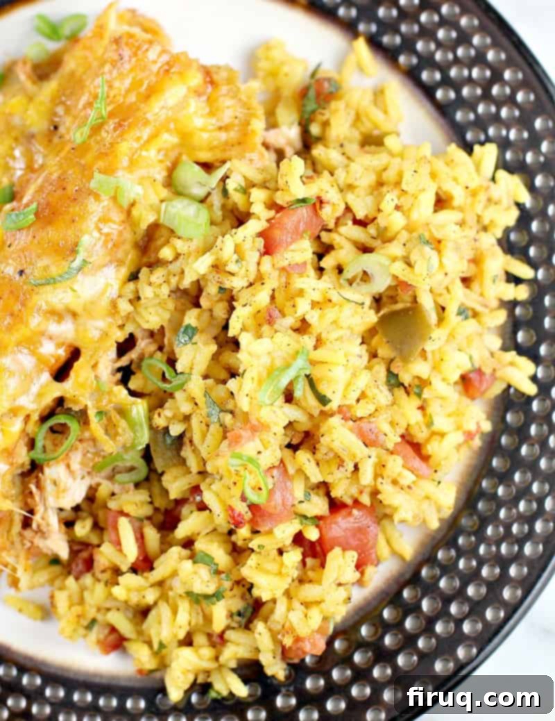 Vibrant Mexican Golden Rice 3 Mexican Yellow Rice