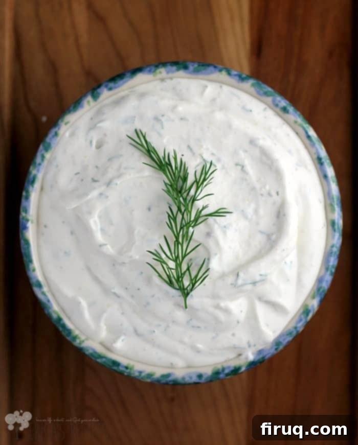 Tangy Dill & Horseradish Cloud 3 Light and Creamy Horseradish and Dill Dip