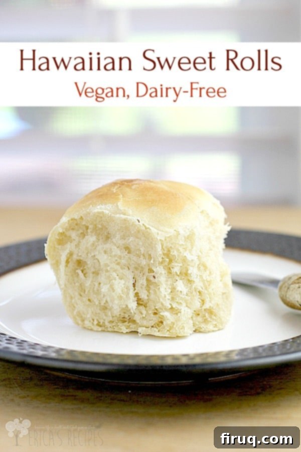 Aloha Sweet Vegan Buns 2 Make your own Hawaiian rolls! Homemade bread is one of the greatest things in life, and these dairy-free and egg-free, vegan sweet buns are no exception. #recipe #vegan #vegetarian #Hawaiian #sweetrolls #bread #food