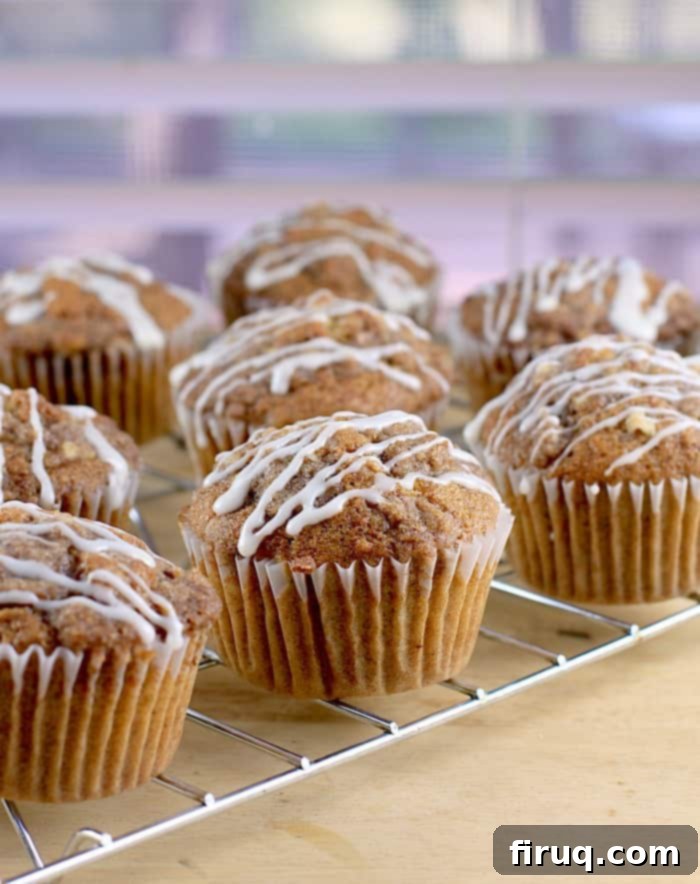 Red Velvet Latte 6 Delicious Caramel Pecan Coffee Cake Muffins, a dairy-free recipe perfect for brunch.