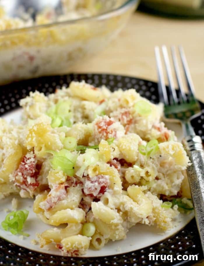 Fiesta Vegan Mac Bake 8 Vegan Mexican Macaroni Bake - a delicious dairy-free casserole with RO*TEL