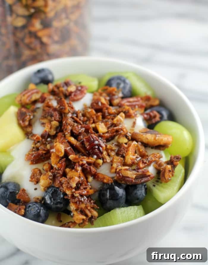 Refreshing Key Lime Parfait with Crispy GrainFree Granola 9 Key Lime Parfait with Simple Grain-Free Granola (DF, GF, Paleo) #DairyFreeGoodness #ad