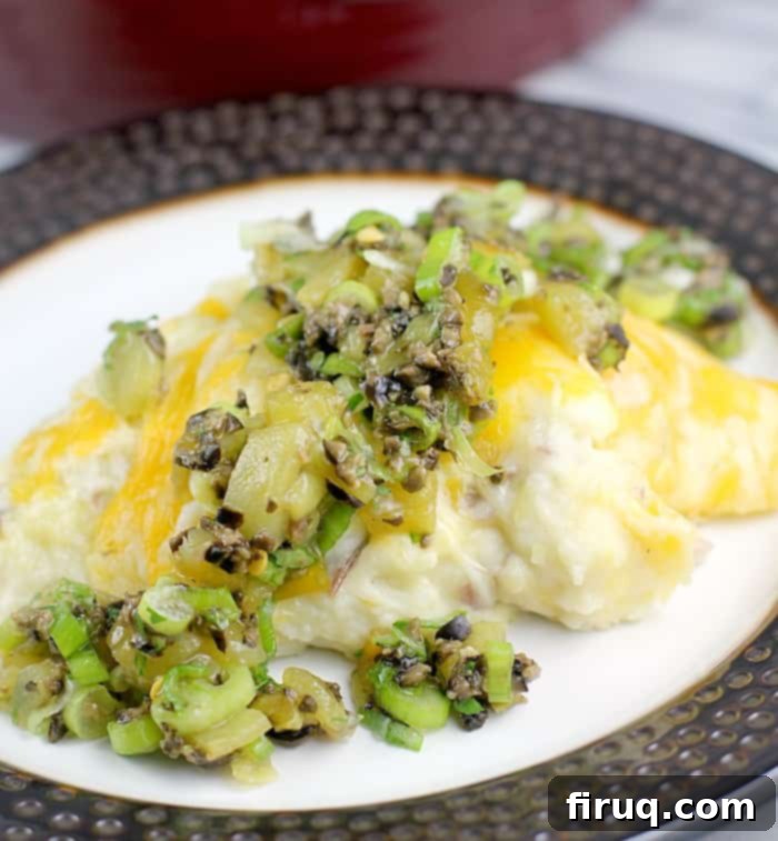 Spicy Hatch Green Chile Mashed Potatoes 2 Hatch Green Chile Mashed Potatoes