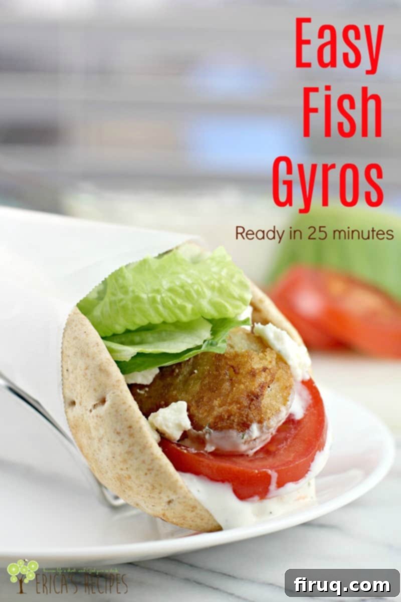 Quick and Easy Fish Gyros 11 Easy Fish Gyros #GortonsMealTime #TrustGortons #food #Lent #recipe #seafood #quickdinner