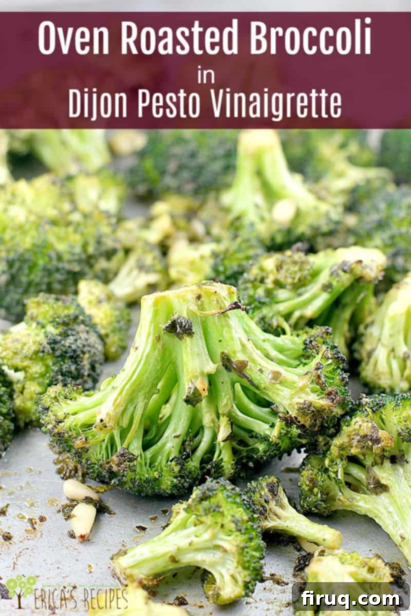 Dijon Pesto Glazed Roasted Broccoli 6 Full spread of Oven Roasted Broccoli with Dijon Pesto Vinaigrette