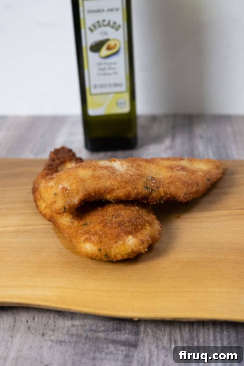 Best Oil for Crispy Chicken Cutlets 10 chicken cutlets fried in avocado oil