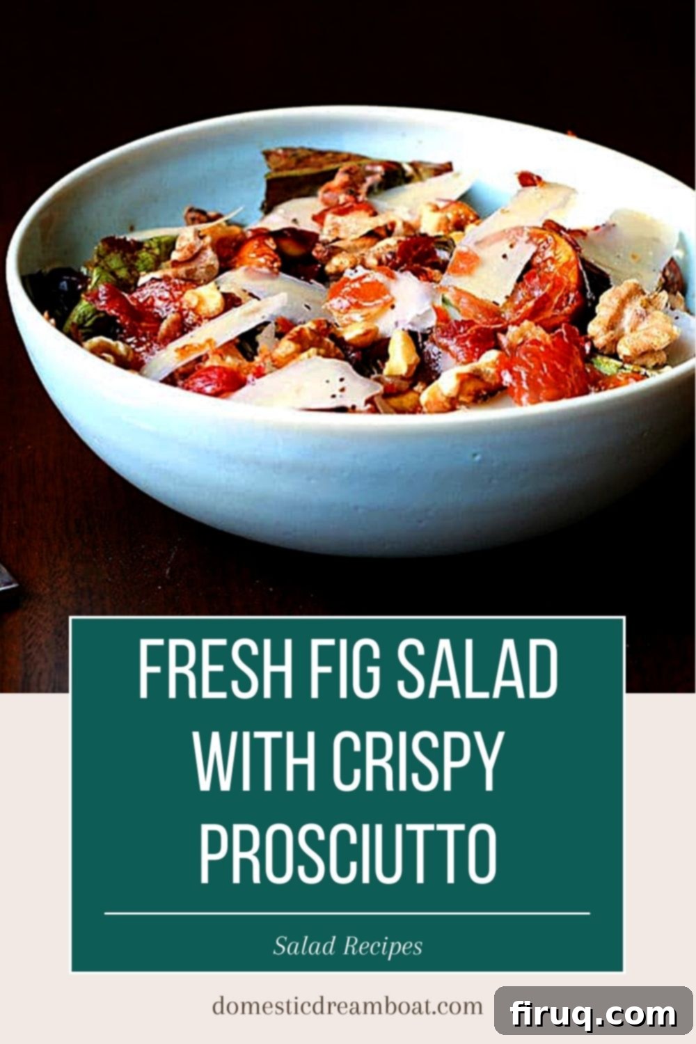 Gourmet Fig Salad Fresh Fig Salad with Crispy Prosciutto, a vibrant and healthy dish