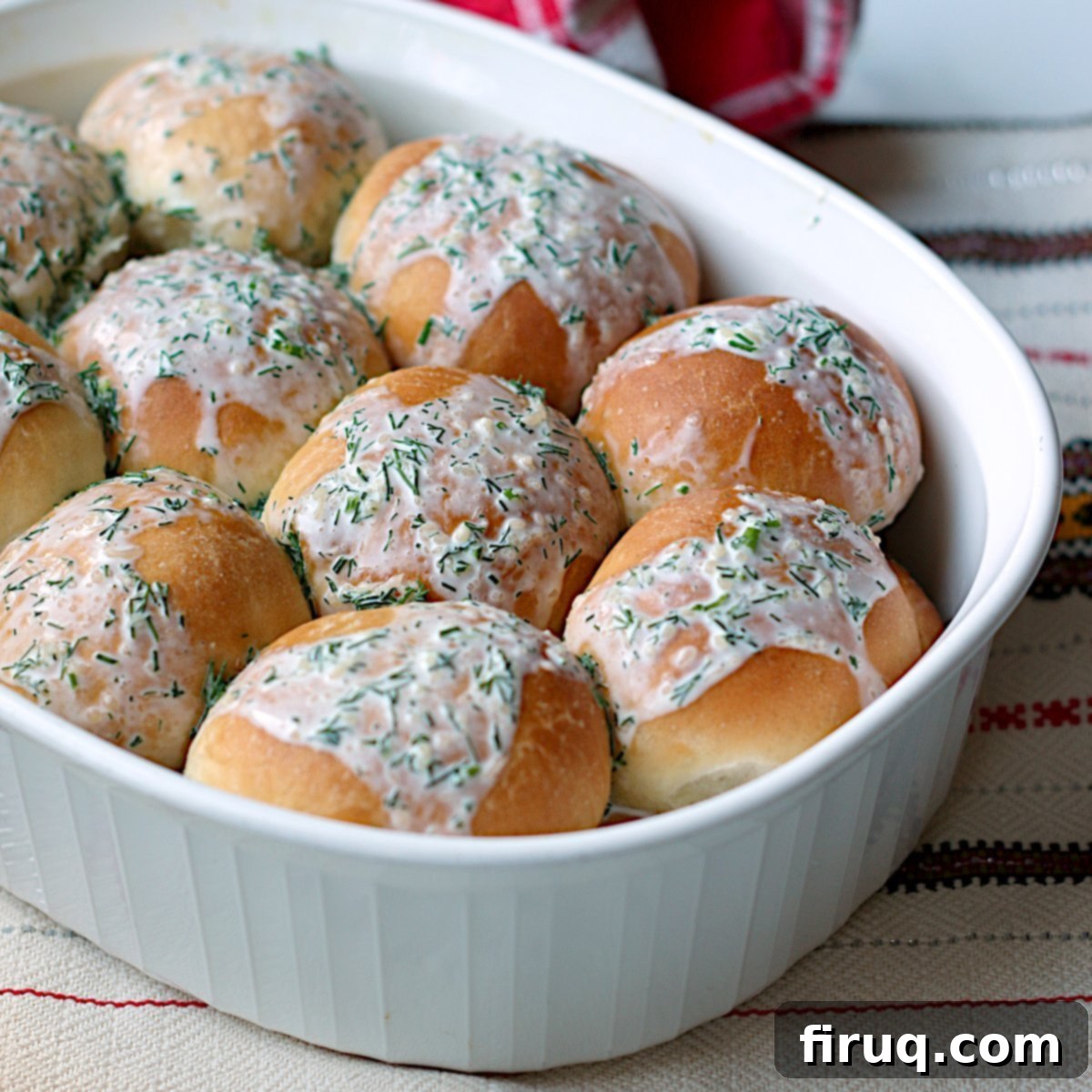 Perishke with cottage cheese and dill Perishke buns filled with cottage cheese and dill.