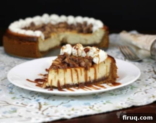 Decadent Kahlua Toffee Cheesecake with Turbinado Caramel 2 img 2248 4
