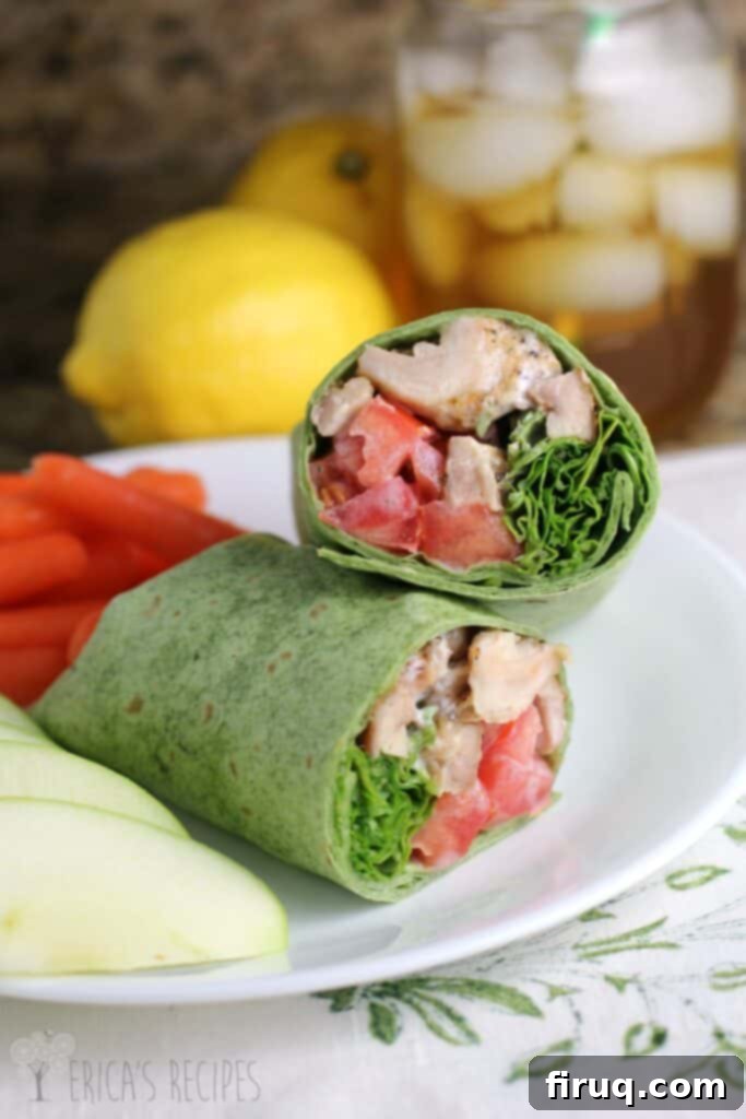 Instant Pot Chicken Carnitas 18 Buttermilk Ranch Chicken Wrap