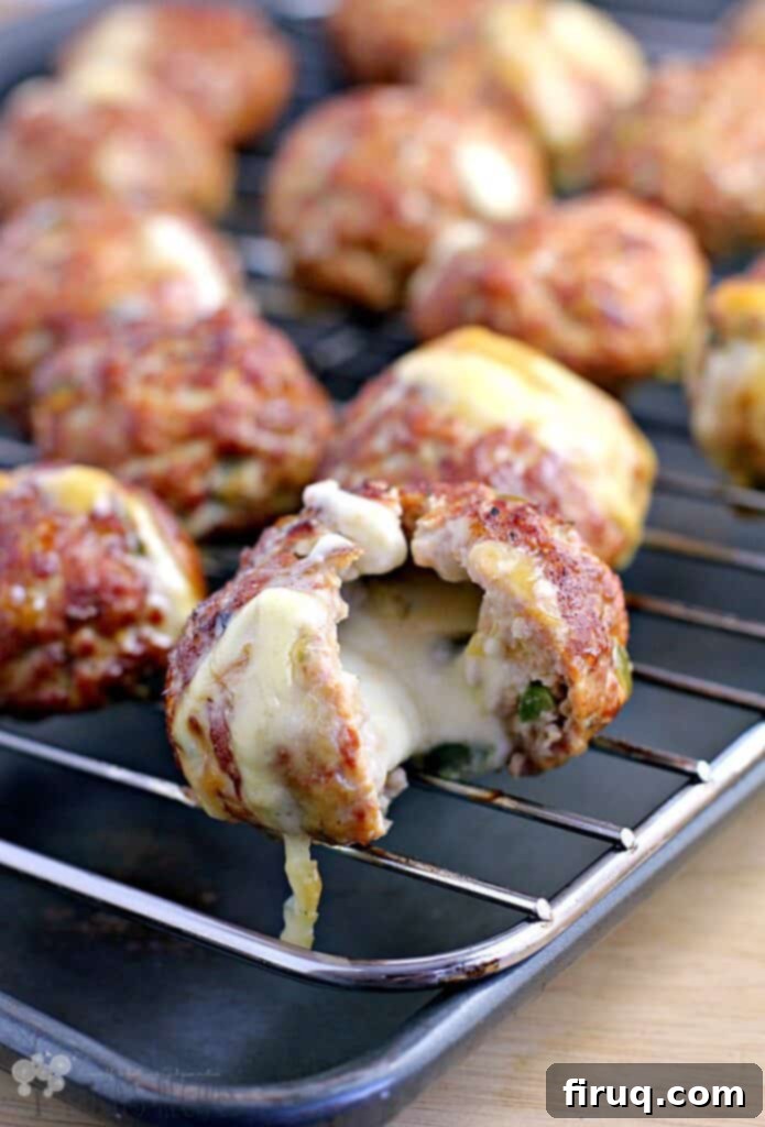 Ultimate Smoked Chili 9 Smoked Jalapeno Cheese-Stuffed Pork Balls