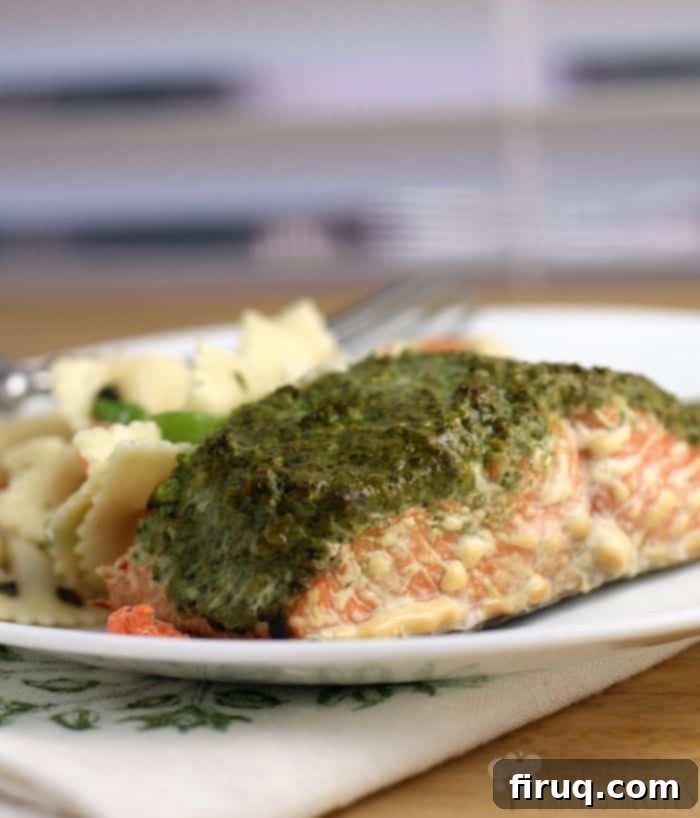 Ultimate Smoked Chili 10 Smoked Sockeye Salmon with Arugula, Spinach, and Walnut Pesto from EricasRecipes.com