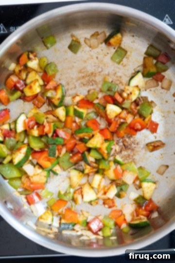 Eggs and Lentils: Your New Power Breakfast 4 sauteed vegetables with garlic