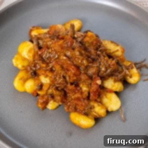 Braised Italian Short Ribs with Gnocchi 12 Italian short rib ragu over gnocchi