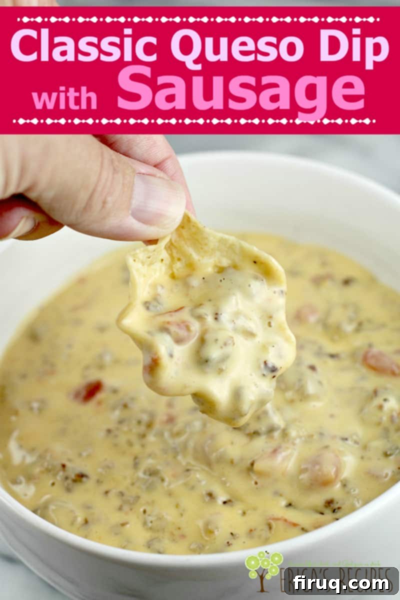 Irresistible Velveeta Rotel Sausage Dip 10 This Rotel dip recipe has a couple extra touches that make it THE BEST sausage queso dip. Far better than regular Velveeta salsa dip, THIS Velveeta Rotel dip is smoother, creamier, and TASTIER thanks to juicy sausage, condensed soup, and beer. #beer #queso #velveeta #rotel #cheesedip #sausage