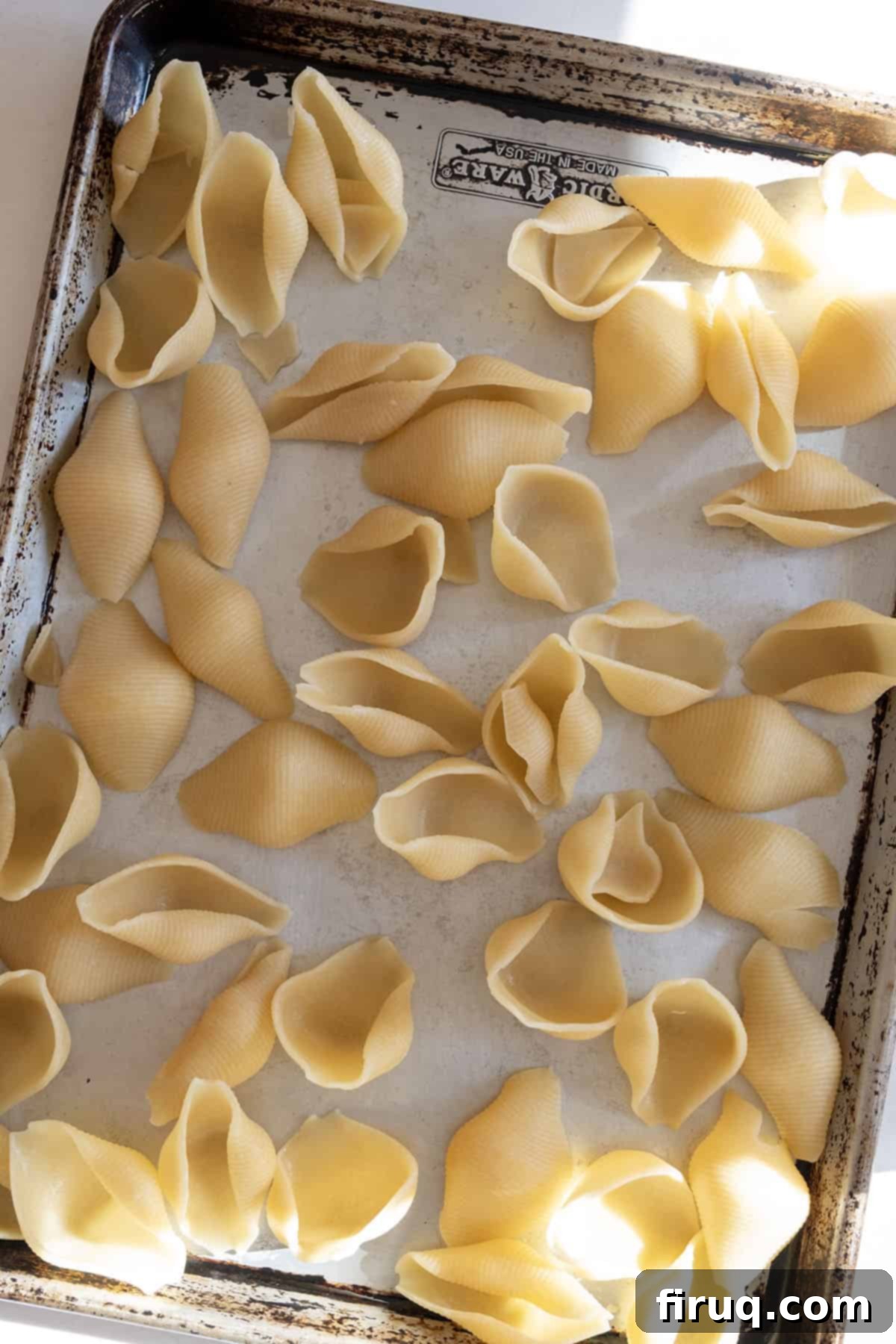 Hearty Stuffed Shells with Bolognese and Ricotta 3 cooling the stuffed shells