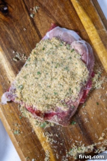 Slow-Simmered Italian Braciole Perfection 6 Braciole filling spread over flank steak with prosciutto