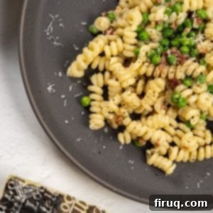 Pea and Pancetta Pasta 9 pasta with peas and pancetta