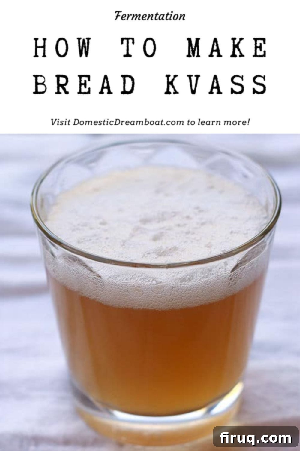 Bottled Bread Kvass Freshly bottled kvass in swing-top glass bottles.