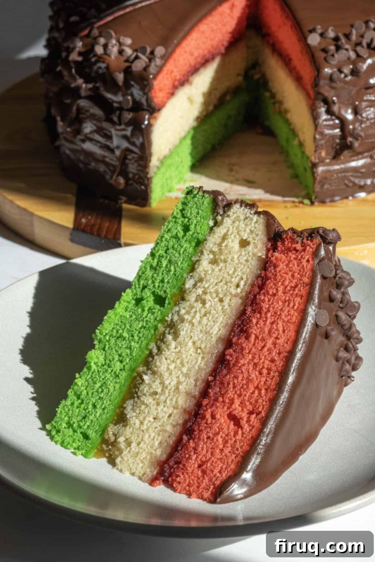 Spectrum Cookie Delight 2 rainbow cookie cake
