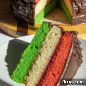 Spectrum Cookie Delight 13 rainbow cookie cake