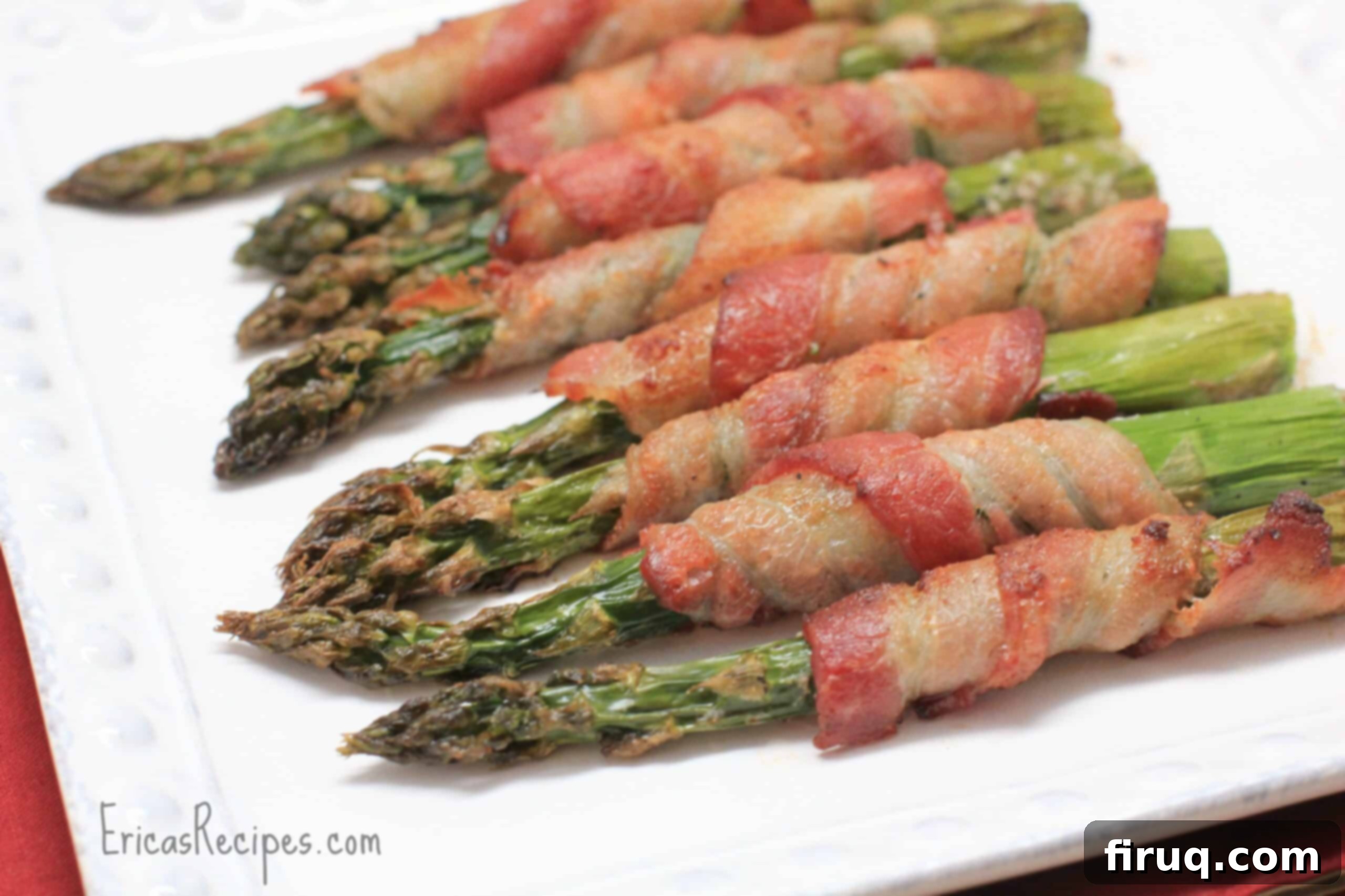 Crispy Bacon Asparagus Bundles 2 Bacon-Wrapped Roast Asparagus