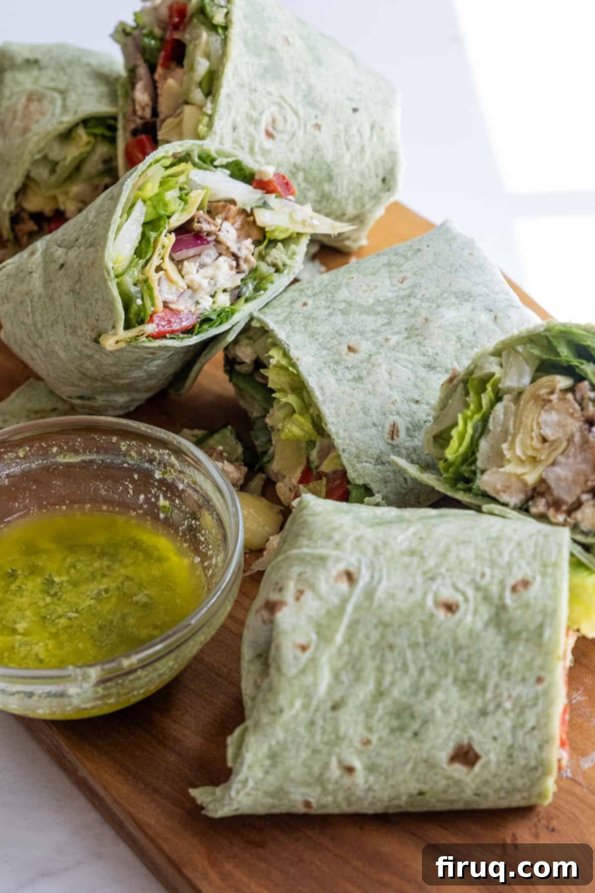 Vibrant Mediterranean Chicken Wrap 11 mediterranean chicken wrap