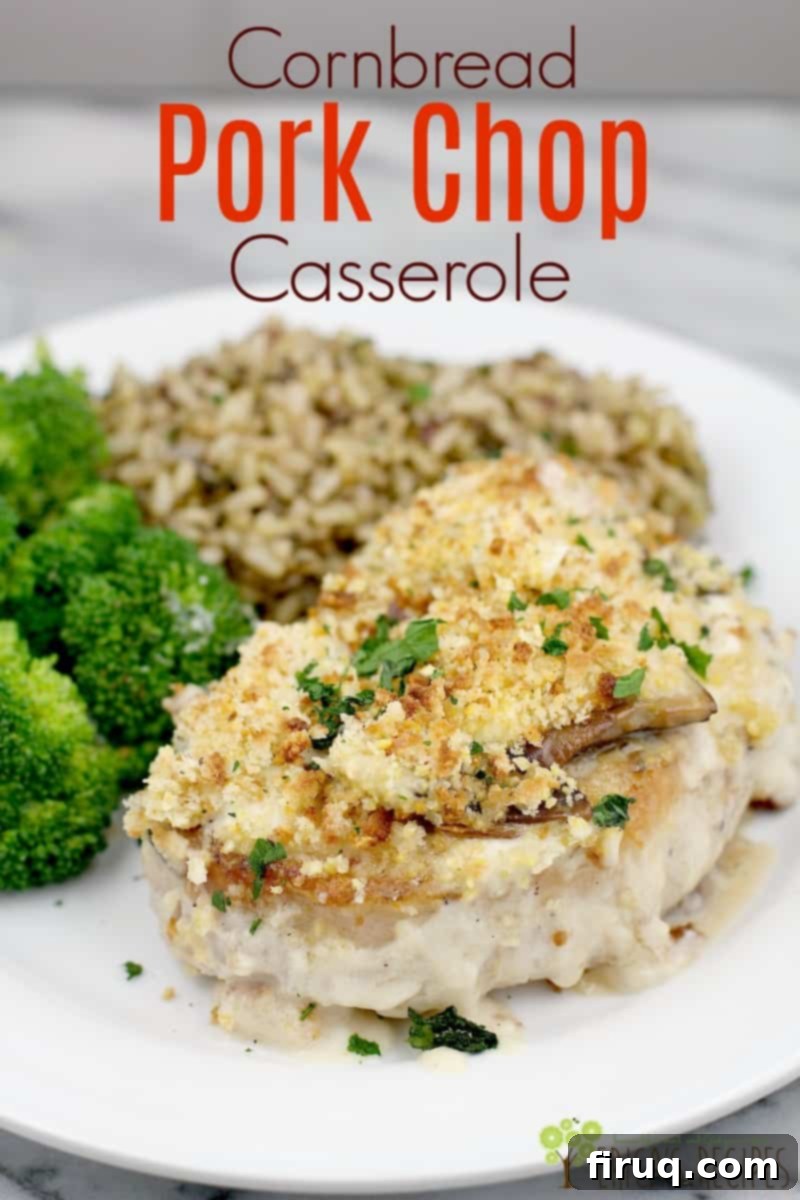 Hearty Pork Chop and Cornbread Bake 14 Cornbread Pork Chop Casserole