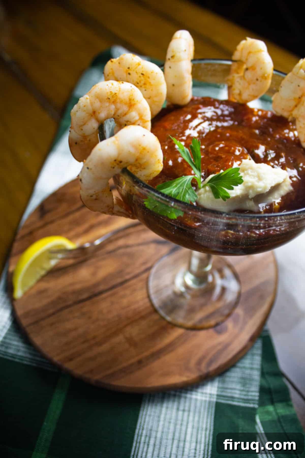 Christmas Eve's Seven Fishes Feast 3 Shrimp Cocktail with Extra spicy cocktail sauce