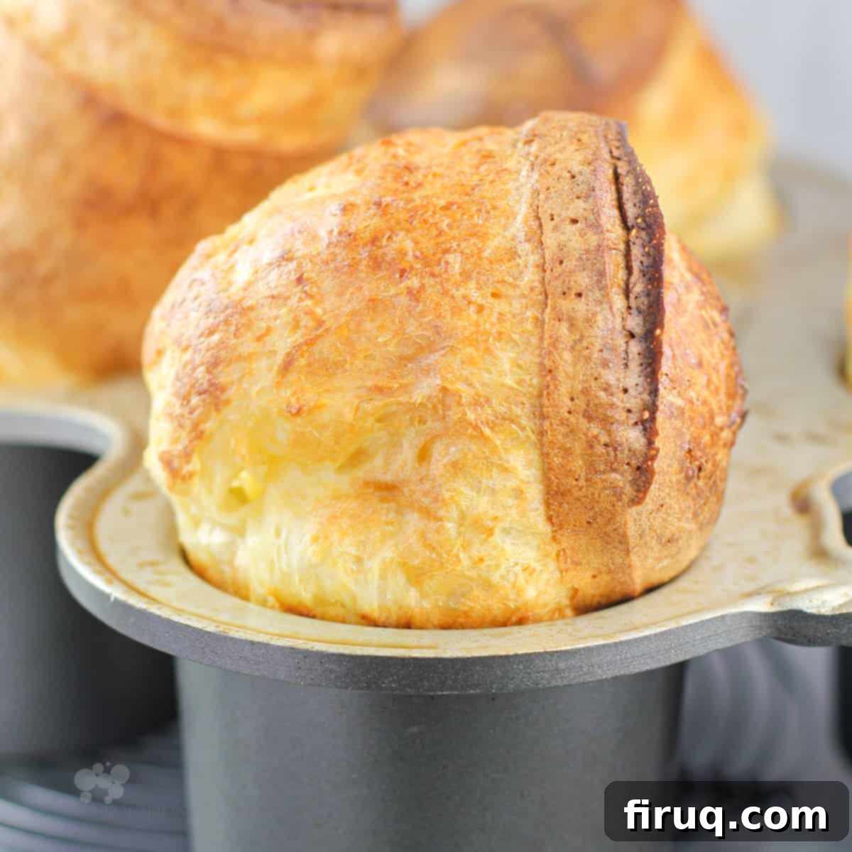 Fluffy Popover Perfection 2 perfect popovers in popover pan