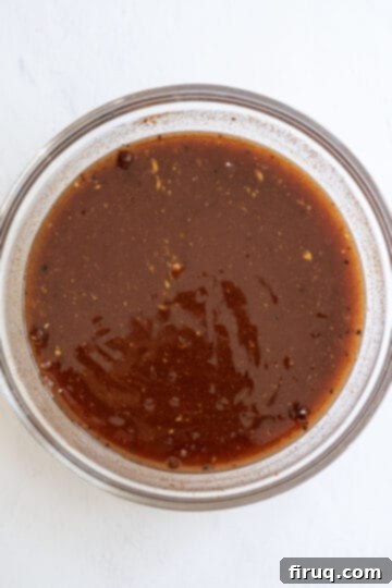 Bold Chipotle BBQ Sauce 5 ingredients for bbq sauce mixed together