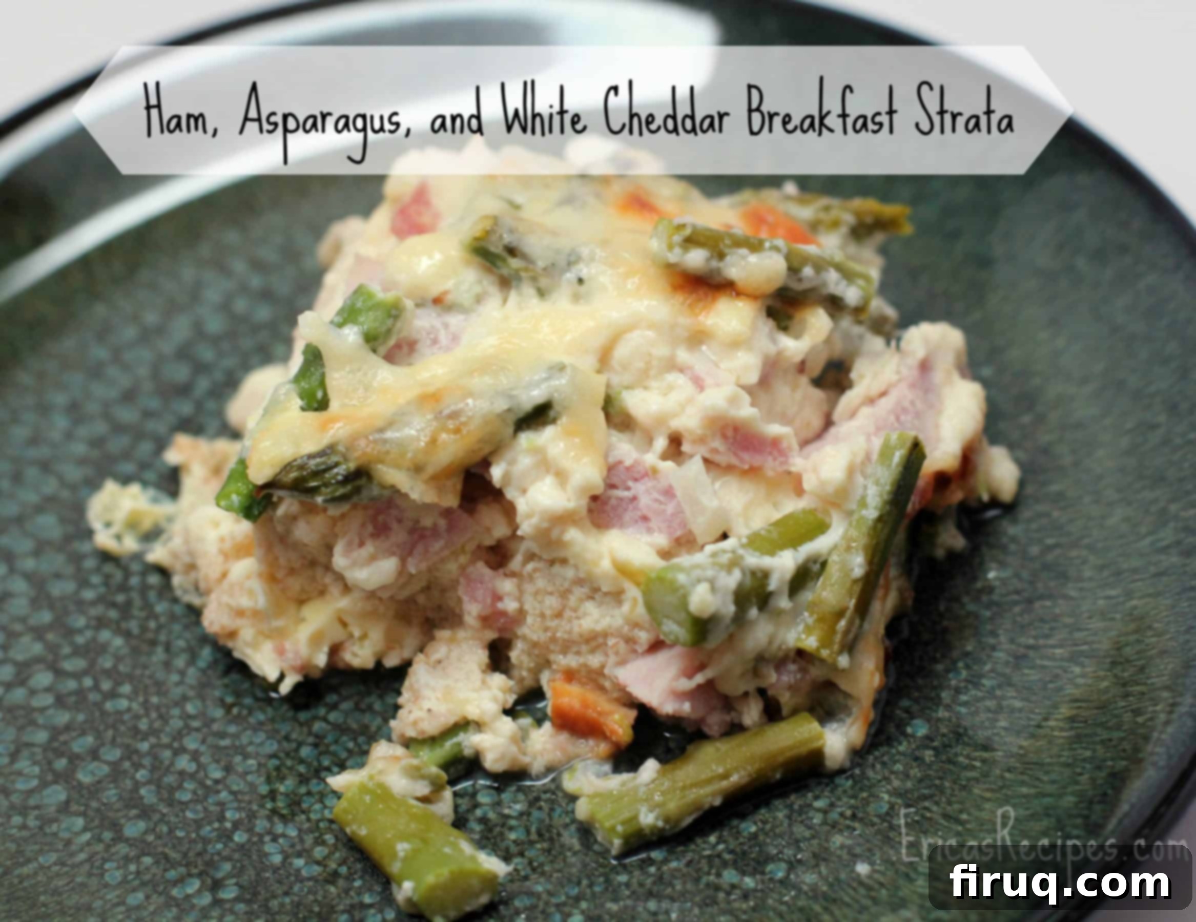 Jambonlu, Kuşkonmazlı ve Beyaz Çedarlı Fırın Kahvaltısı 5 Ham, Asparagus, and White Cheddar Breakfast Strata