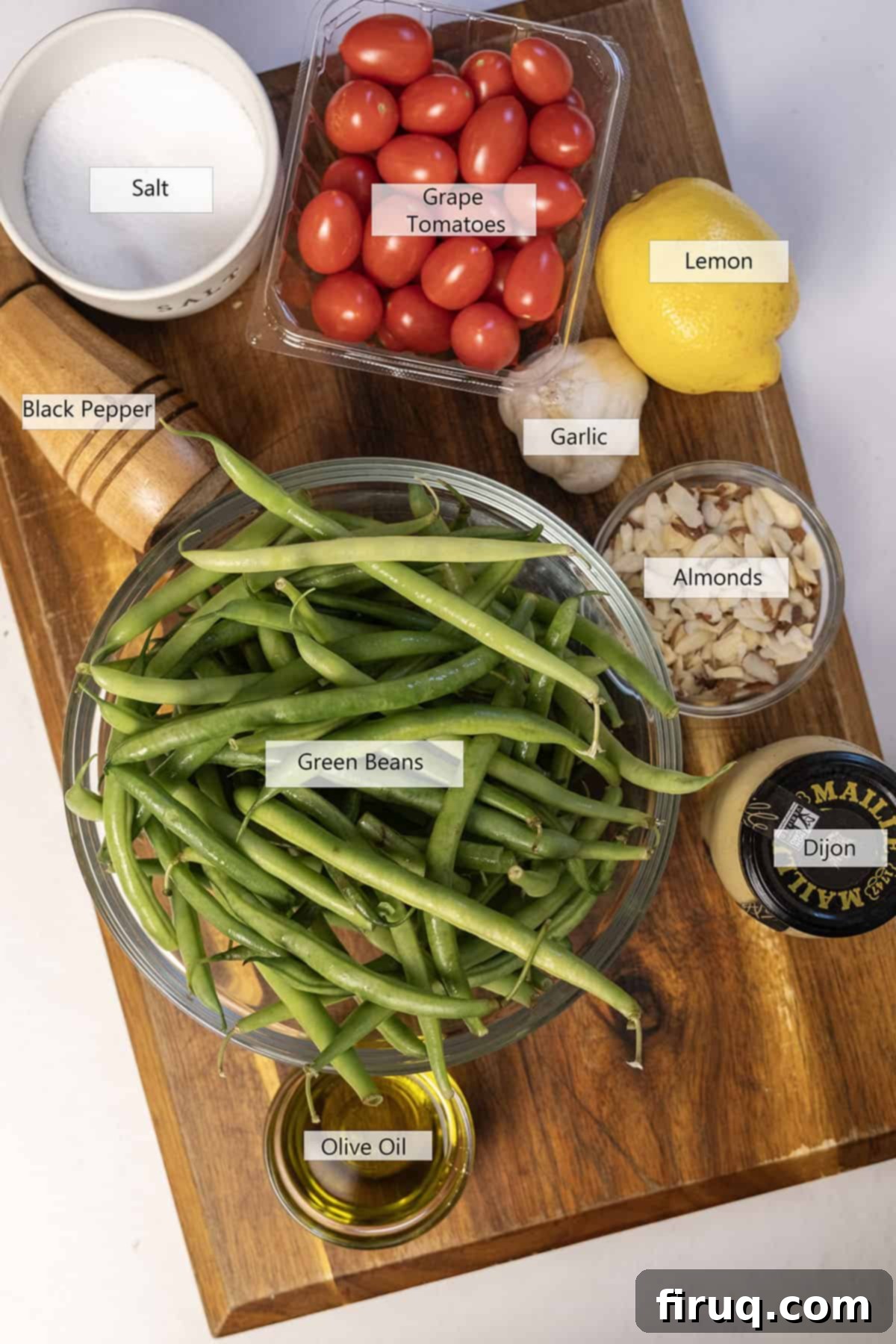 Fresh Italian Green Bean Salad 3 Ingredients