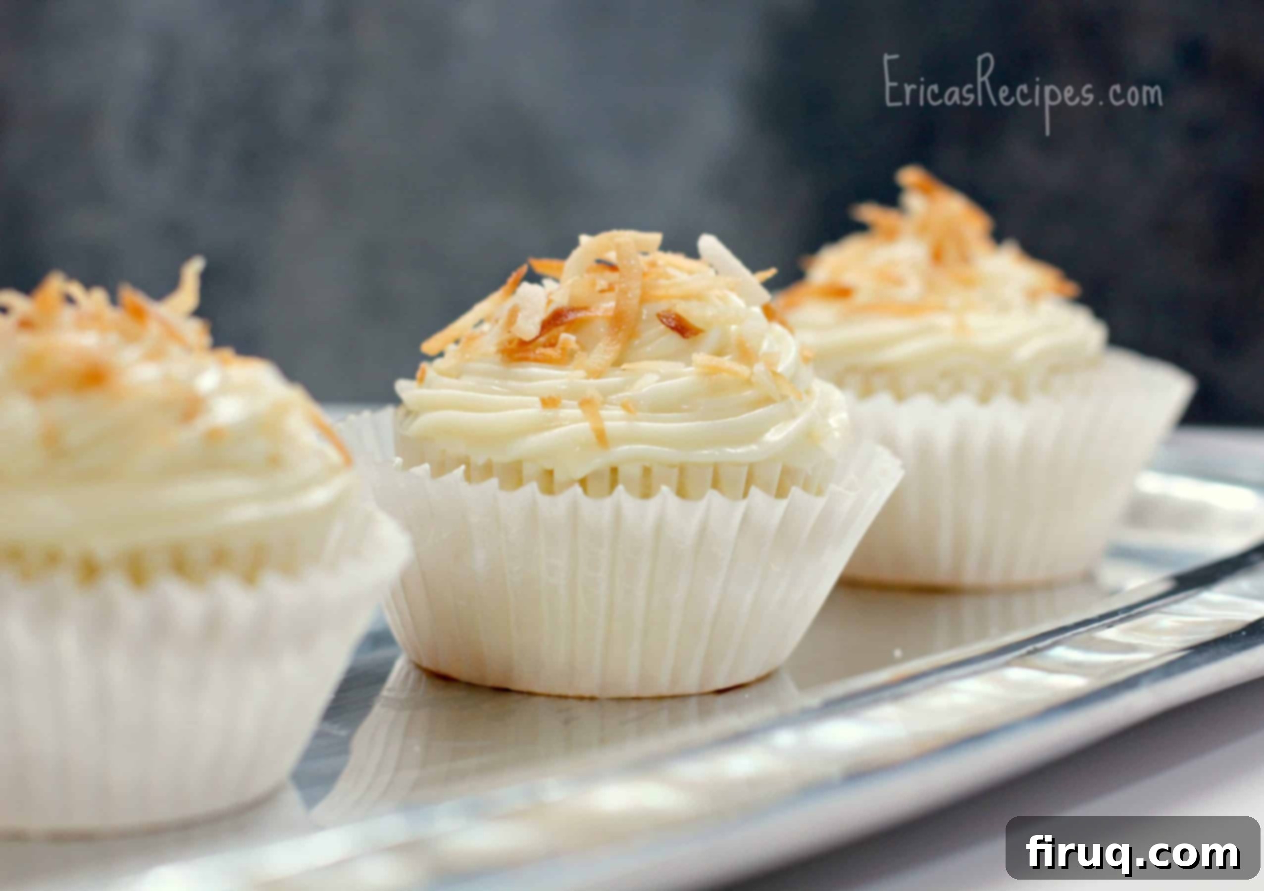 Honey-Infused Cream Cheese Pineapple Coconut Cupcakes 7 Pineapple Coconut Cupcakes with Honey Cream Cheese Frosting - Erica's Recipes