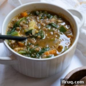 Hearty White Bean Lentil Soup 14 white bean lentil soup