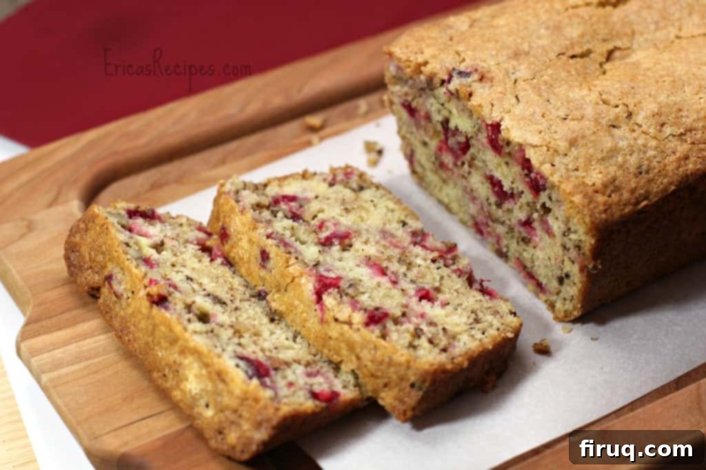Grammy Peggy Signature Cranberry Bake 2 Grammy Peggy’s Cranberry Bread