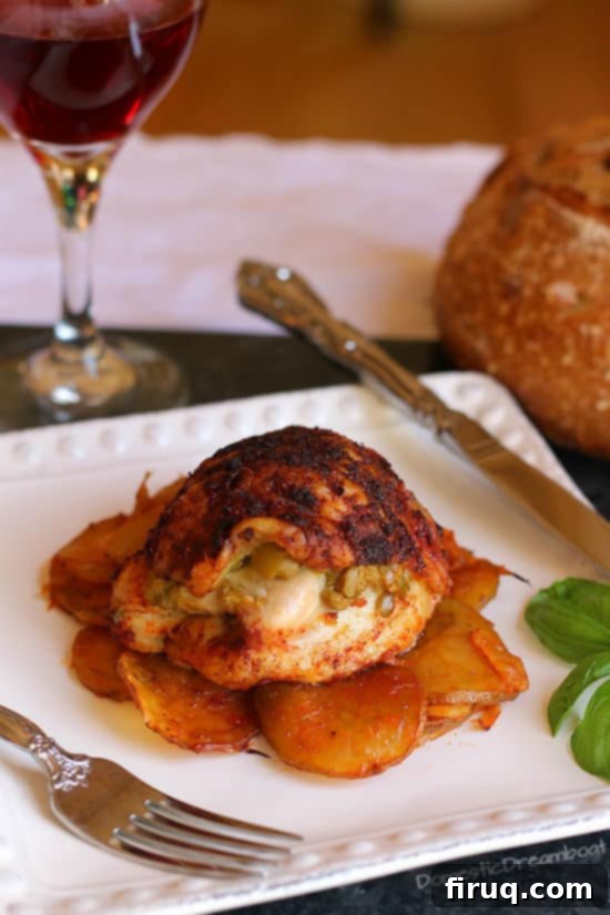 Delicious Olive Stuffed Chicken Thighs Smoked Paprika Rubbed Chicken Thighs Stuffed with Olives