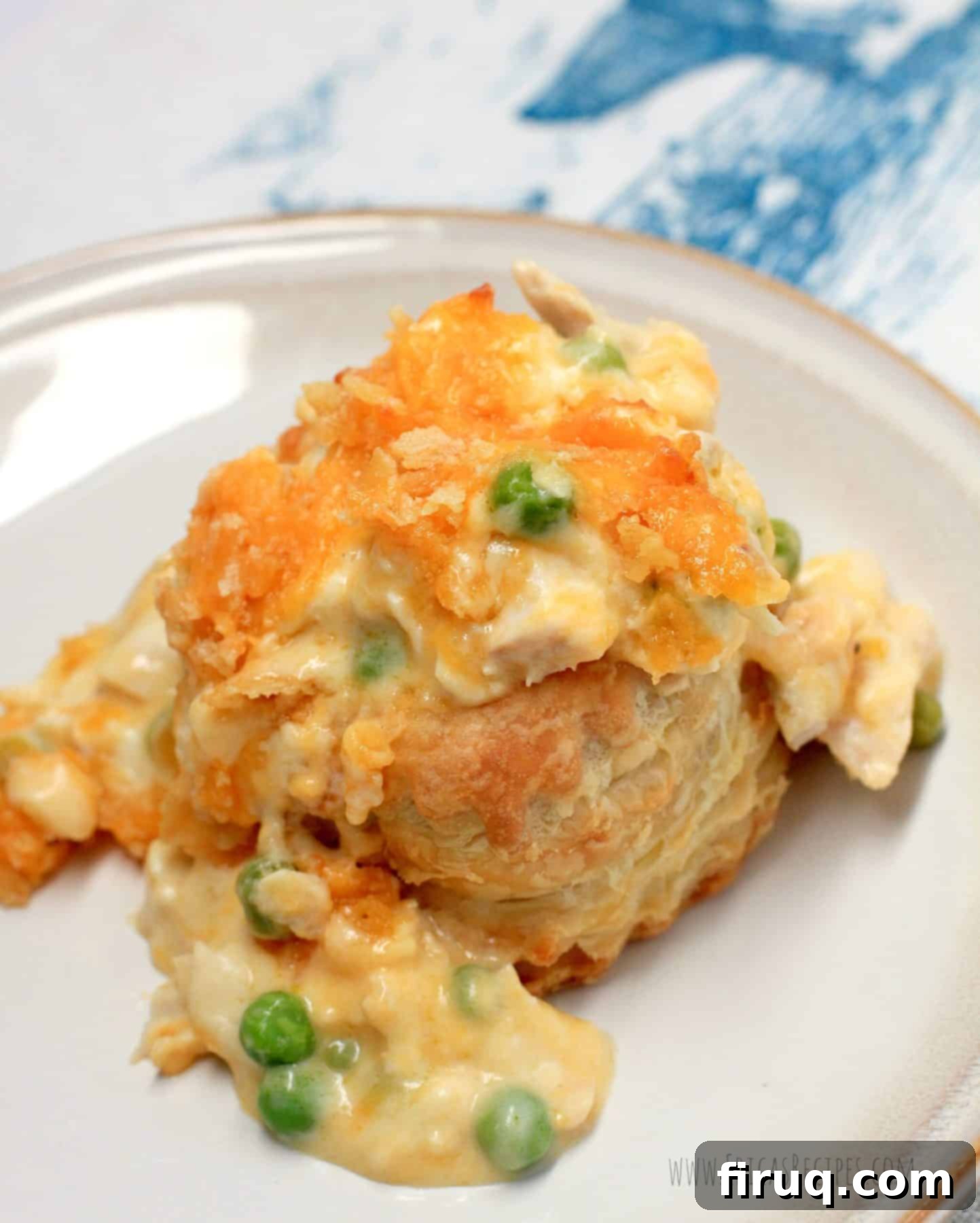 Cheesy Chicken Puff Pastry Pockets 5 Cheesy Individual Chicken Casserole en Puff