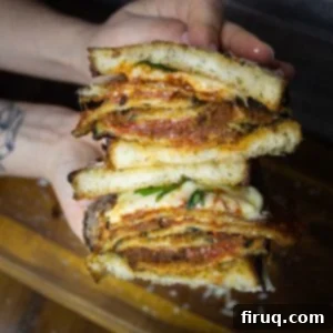 Eggplant Parmesan Sandwich 13 eggplant parm sandwich