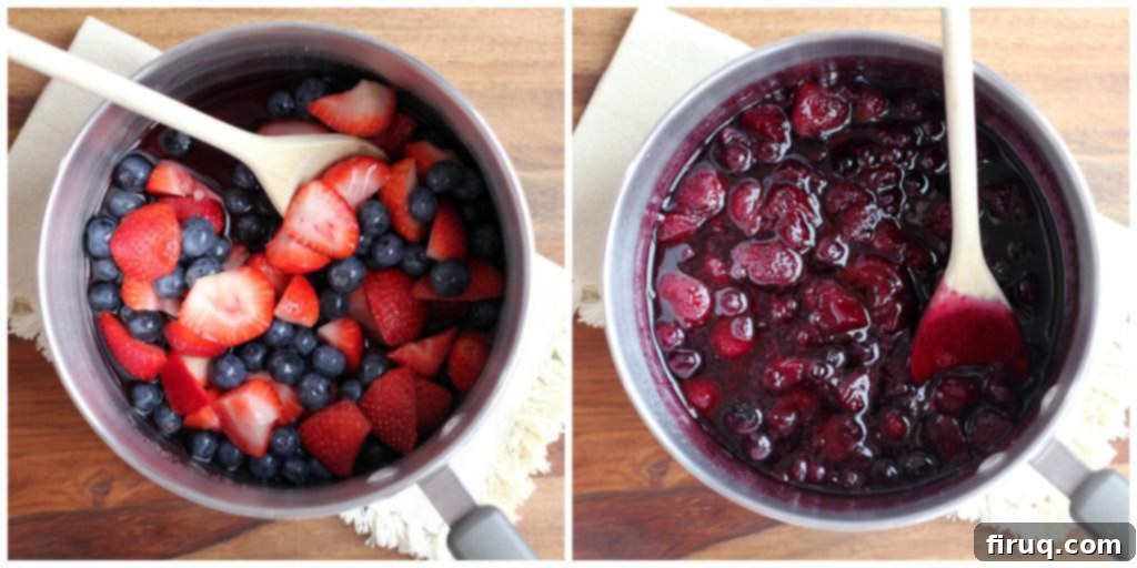 Elevated Berry Medley Shortcake 4 Grown-up Mixed Berry Shortcake | EricasRecipes.com