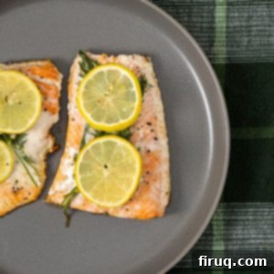 Perfectly Seared Cast Iron Lemon Dill Salmon 9 cast iron lemon dill salmon