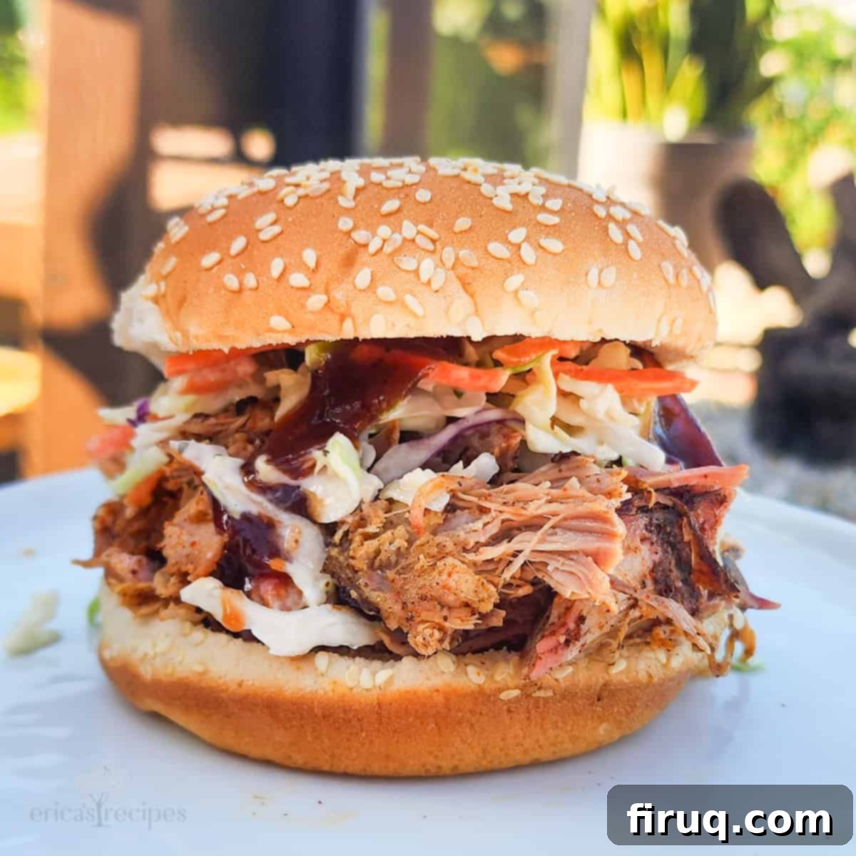 The Ultimate Juicy Smoked Pulled Pork from Your Big Green Egg 2 Perfectly smoked pulled pork ready for serving
