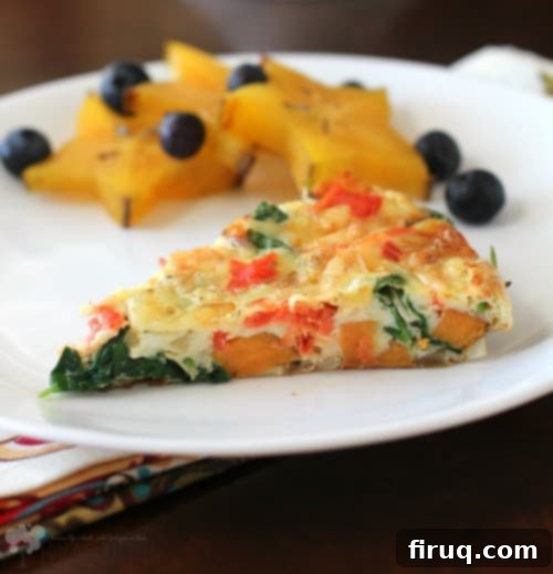 Smoked Salmon, Sweet Potato and Baby Kale Frittata 4 Closeup of Healthy Smoked Salmon Frittata with Baby Kale and Sweet Potato
