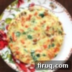 Smoked Salmon, Sweet Potato and Baby Kale Frittata 5 Smoked Salmon, Baby Kale, and Sweet Potato Frittata recipe image